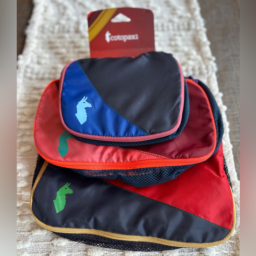 NWT Cotopaxi Del Dia Travel Cubes Set of 3